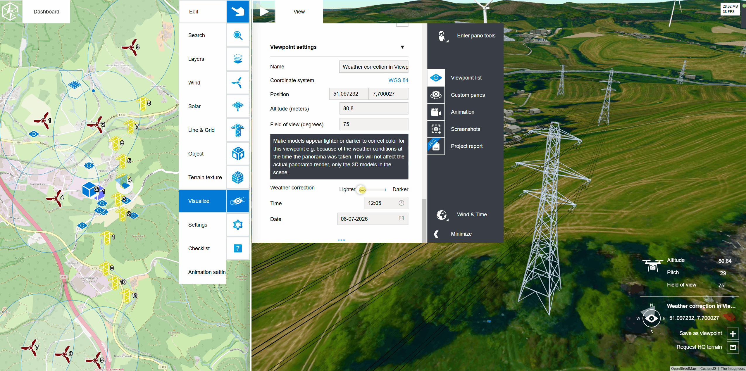 Weather correction in Viewpoints (1)